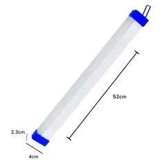 IRM - Pack 3 Lamparas De Emergencia Recargable USB Barra Luz Tubo Led 60w 52cm