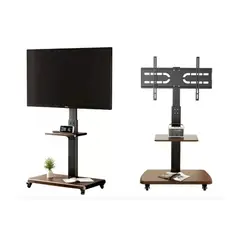 GENERICO - Soporte TV 32 a 70 Pulgadas 45Kg Soporte Pedestal Stand Premium Portátil Con Ruedas