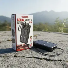 GENERICO - Power Bank Solar 30000mah Modelo Sl-p128 Solma