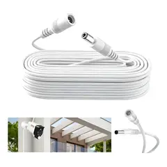 GENERICO - 20 Metros Cable Para Cámara Seguridad Extensor Universal 12v