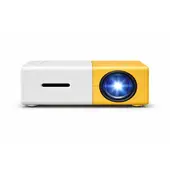 GENERICO - Proyector Mini Portatil HD 1080p YG300 600 Lumenes HDMI USB Cine Casa Peliculas