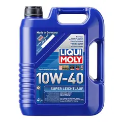 LIQUI MOLY - Aceite Motor 10W40 4 Litros Tecnología Sintética API SN