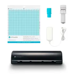 SILHOUETTE - Plotter De Corte Cameo 5 Alpha Negra