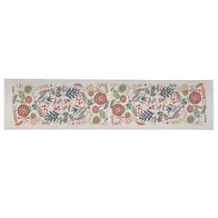 TUYO PRINT - Camino de mesa Linet Natural - Color Folk