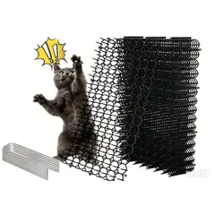 UMEXUS - 10 Alfombrillas Repelentes Mascotas Anti-cat Pot Con Clavos 40×20CM