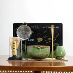 UMEXUS - Juego De Té Matcha Japonés Set De Batidor Tazón Herramientas