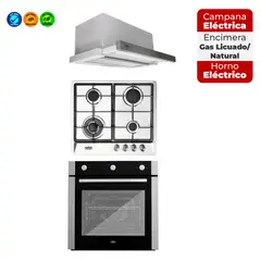 MAIGAS - KIT HORNO HE20M1 ENCIMERA HBS4508 CAMPANA 60L07G