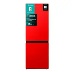 HISENSE - Refrigerador Bottom Freezer 165 Lts Frío Directo RB215NR