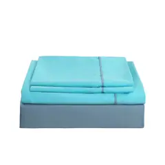 BYB - SABANAS CELESTE- MORADO 1.5 PLAZA HOME