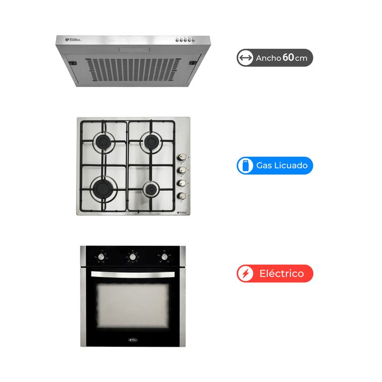KIT COCINA HARBURG PRO GLP