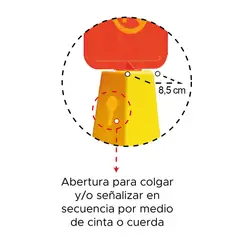 GENERICO - Cono Señalética No Estacionar