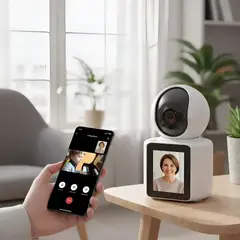 IRM - Camara de videollamadas wifi interior pantalla hd monitoreo residencial de asistencia r&l group