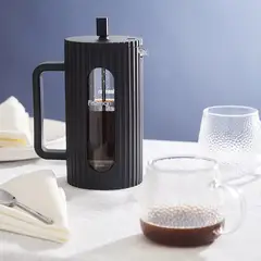 FISSMAN - Cafetera Prensa Francesa La Negra 1000 Ml -