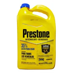 PRESTONE - Anticongelante Refrigerante 35% Corguard Mejorado Color Amarillo