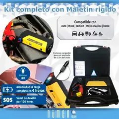 GENERICO - Partidor Batería Auto Arrancador De Emergencia Autos