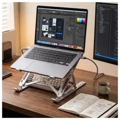 MALIK - Base Soporte Laptop P1 Diseño Ergonómico Antideslizante