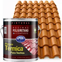 EPOXY - PINTURA TECHOS AISLANTE TERMICO - GALON - ARENA