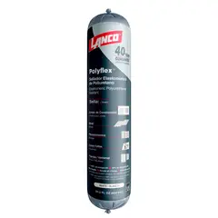 LANCO - Sellador de Poliuretano Polyflex 600ML Gris