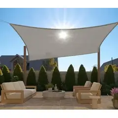 GENERICO - Carpa Toldo Vela Cuadrado 6x6 gris