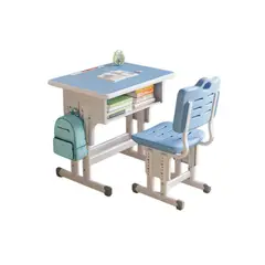 BABYLUNA - Mesa Escritorio Y Silla Ajustables Para Estudio, Pintar y Juegos