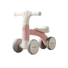 BABYLUNA - Andador Correpasillos Infantil De Equilibrio Con Música Y Luces Rosa