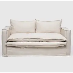 GENERICO - SOFA ORION 3 CUERPOS FUNDA DE LINO 160 CM