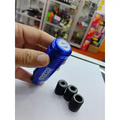 GENERICO - Pomo Perilla de cambio universal metalico 8.5cm Sparco azul