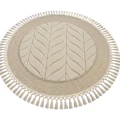 GENERICO - Alfombra Diseño Redonda Nueva Sisal 100cm