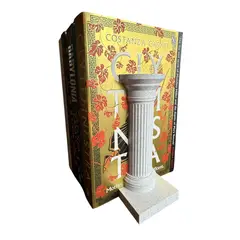 GENERICO - Figura Decorativa De Columnas Romanas Como Sujetalibros