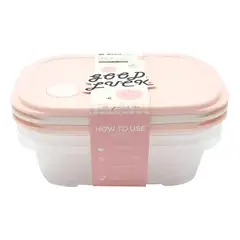 GENERICO - Set Taper Para Comida Alimentos 16,3x11,5x5,4cm