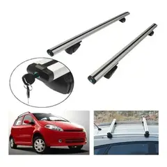 GENERICO - Barra De Techo Lateral Decorativo Portaequipaje Auto Lateral