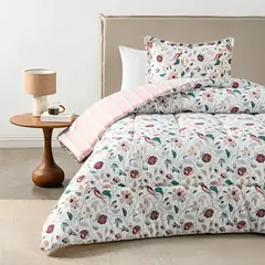 CANNON - Plumón Estampado 1.5 Plazas Flutter