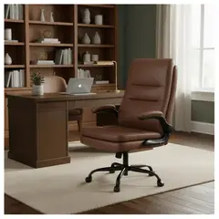SMARTY XPERIENCE - Silla de Oficina Ejecutiva DUBAI Ergonómica de Alta Densidad