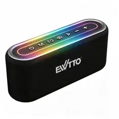 EWTTO - Parlante Bluetooth Portátil EW-P118B 40W TWS Batería RGB Camping