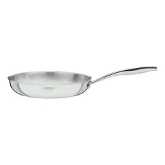 TRAMONTINA - Sartén de Acero Inoxidable Cuerpo Triple de 26 cm 2,2 L Grano