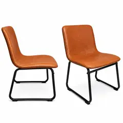 WHITE MARKET - Pack 2 unidades Silla comedor Barenia Cafe