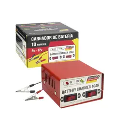 GENERICO - Cargador De Bateria De 10 Amp A 6 O 12 Volt