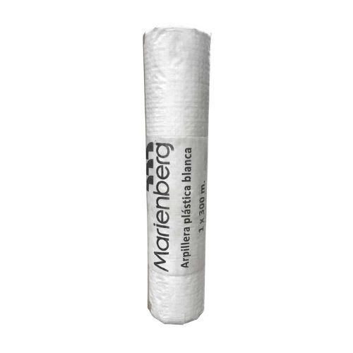 Arpillera Plástica 1x300m Blanco 1 unidad