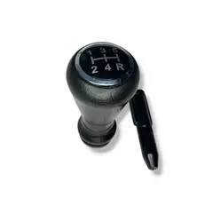 GENERICO - Pomo Palanca De Cambios Eco Cuero 5ta Universal Autos