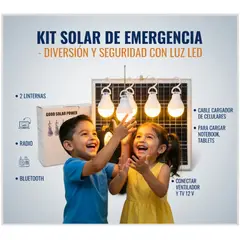 MOVI - Carga Kit Solar, Carga Notebook, Celular, Conecta TV