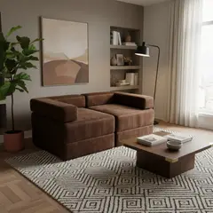 DISEÑOS VALESTRINI - SOFA CAMA ARKOS EN FELPA