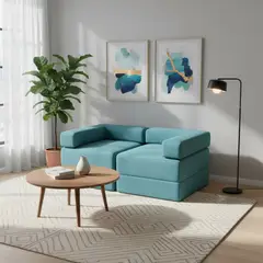 DISEÑOS VALESTRINI - SOFA CAMA ARKOS EN FELPA