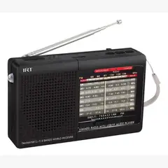 IRT - Radio Portatil Am/fm/sw/usb/msd 9 Bandas