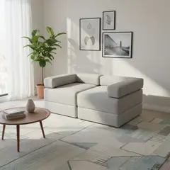 DISEÑOS VALESTRINI - SOFA CAMA ARKOS EN LINO