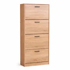 NOVAHUS - Estante Zapatero 4 niveles 150 x 60 x 24 cm