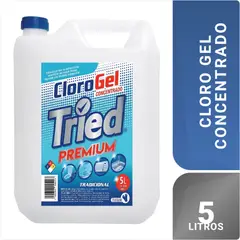 GENERICO - Cloro Gel 5 Litros Concentrado Premium TRIED