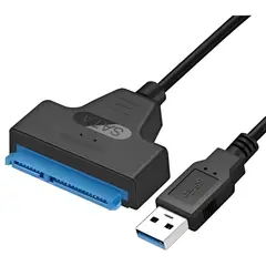 MALIK - Adaptador USB 3.0 a SATA para Conectar Disco Duro a PC