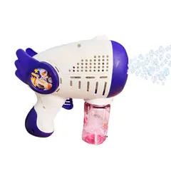 GENERICO - Pistola Lanza Burbujas Maquina Juguete Liquido Burbujas Led