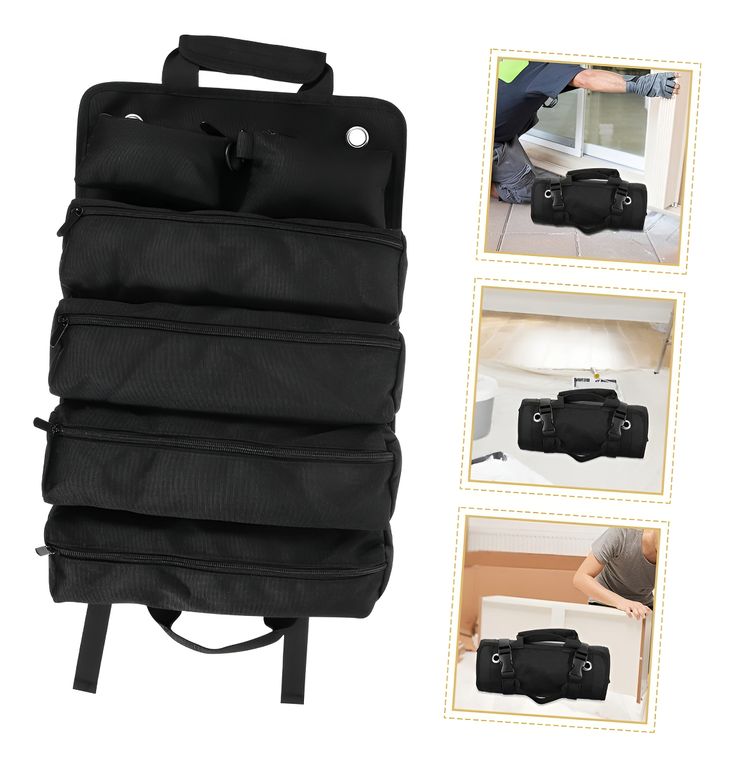 Bolso Bolsa De Herramienta Estuche Portátil Enrollable
