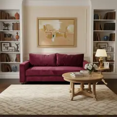 DISEÑOS VALESTRINI - SOFA CAMA MULTIFUNCIONAL EN FELPA